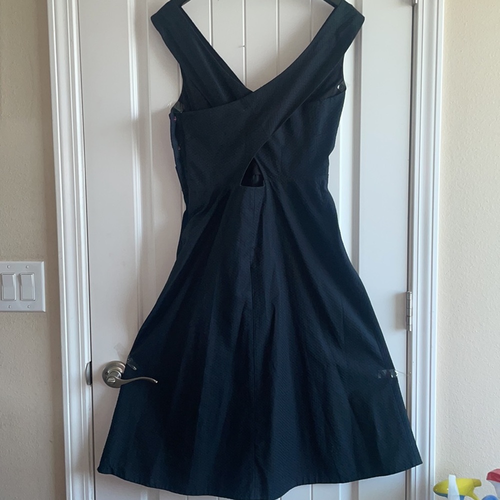 Kate Spade ♠️ New York sleeveless dress with side buttons size 10 - Picture 2 of 6